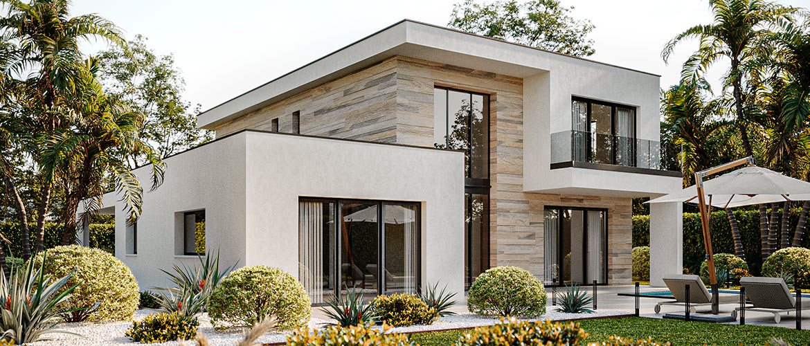 Revêtement de façade : Donnez de la personnalité à votre maison haut de gamme avec Villas Melrose